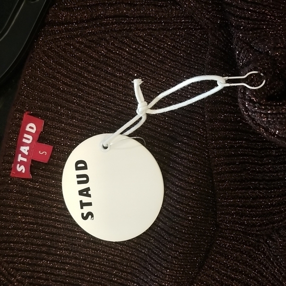 💕STAUD💕 Cerro Top ~ Brown Small S NWT - Picture 15 of 16